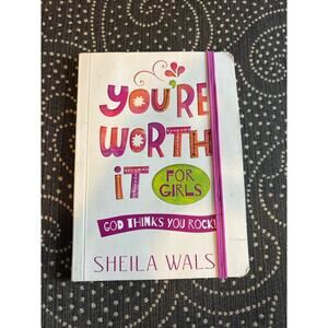 Harvest House You're Worth It for Girls Sheila Walsh Paperback Christian Ages 9…
